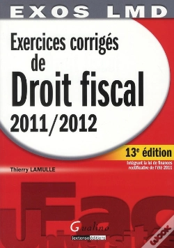Capa do artigo Exos Lmd Droit Fiscal 2011-2012,13eme Edition