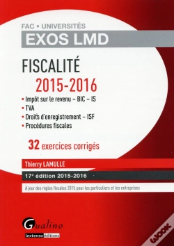 Capa do artigo Exos Lmd - Fiscalite 2015-2016, 17eme Ed.