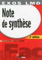 Exos Lmd ; Note De Synthèse (2e Édition) - Preview