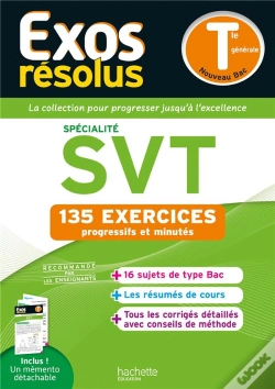 Capa do artigo Exos Résolus : Spécialité Svt ; Terminale ; 135 Exercices Progressifs Et Minutés