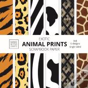 Exotic Animal Prints Scrapbook Paper
