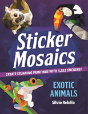 Exotic Animals Sticker Book - Preview