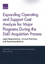 Expanding Operating And Support Cost Analysis For Major Programs During The Dod Acquisition Process - Preview