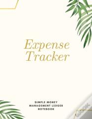 Expense Tracker Simple Money Management Ledger Notebook