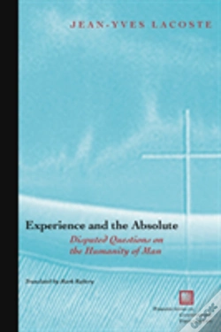 Capa do artigo Experience And The Absolute