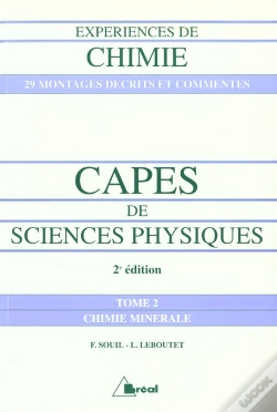 Capa do artigo Experience De Chimie Capes De Sciences Physiques T.2 ; Chimie Generale