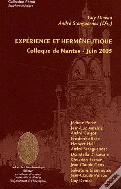 Capa do artigo Expérience Et Herméneutique ; Colloque De Nantes, Juin 2005