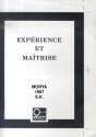 Experience Et Maîtrise - Preview