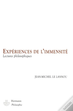 Capa do artigo Expériences De L'Immensité ; Lectures Philosophiques