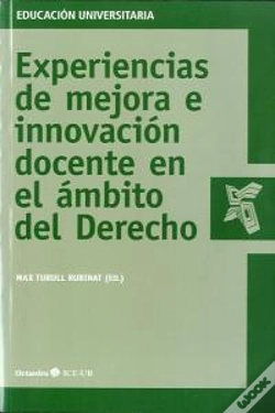 Capa do artigo Experiencias De Mejora E Innovaciùn Docente En El Çmbito Del Derecho