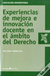 Capa do artigo Experiencias De Mejora E Innovaciùn Docente En El Çmbito Del Derecho