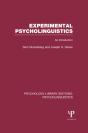 Experimental Psycholinguistics (Ple: Psycholinguistics) - Preview