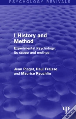 Capa do artigo Experimental Psychology Its Scope And Method: Volume I