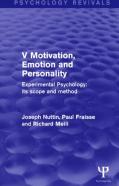 Experimental Psychology Its Scope And Method: Volume V
