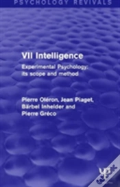 Capa do artigo Experimental Psychology Its Scope And Method: Volume Vii