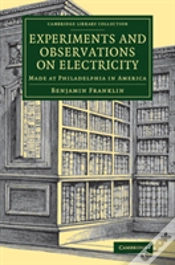 Capa do artigo Experiments And Observations On Electricity
