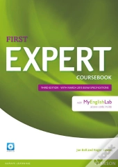 Expert First 3rd Edition Coursebook With Audio Cd And Myenglishlab Pack