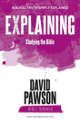 Explaining Studying The Bible - Preview