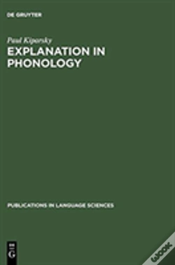 Capa do artigo Explanation In Phonology