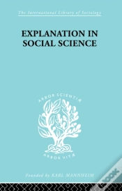 Capa do artigo Explanation In Social Science