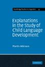 Explanations In The Study Of Child Language Development - Preview