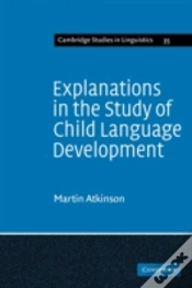 Capa do artigo Explanations In The Study Of Child Language Development