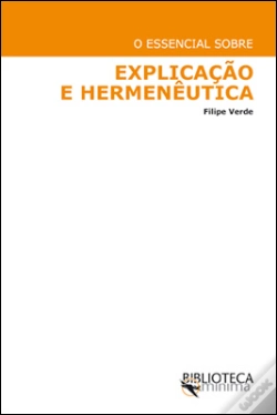 Capa do artigo Explicação e Hermenêutic a