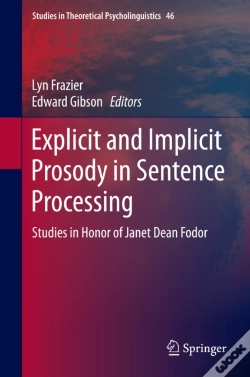 Capa do artigo Explicit And Implicit Prosody In Sentence Processing