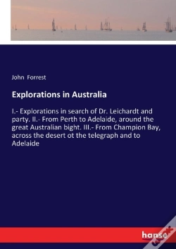 Capa do artigo Explorations In Australia