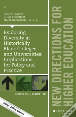Capa do artigo Exploring Diversity At Historically Black Colleges And Universities: Implications For Policy And Practice