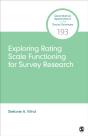 Exploring Rating Scale Functioning For Survey Research - Preview