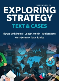 Capa do artigo Exploring Strategy, Text & Cases
