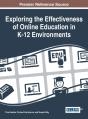 Exploring The Effectiveness Of Online Education In K-12 Environments - Preview