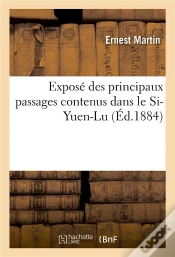 Capa do artigo Expose Des Principaux Passages Contenus Dans Le Si-Yuen-Lu