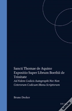 Capa do artigo Expositio Super Librum Boethii De Trinitate