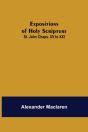 Expositions Of Holy Scripture: St. John - Preview