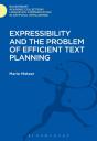 Expressibility And The Problem Of Efficient Text Planning - Preview