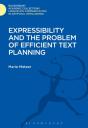 Expressibility And The Problem Of Efficient Text Planning - Preview