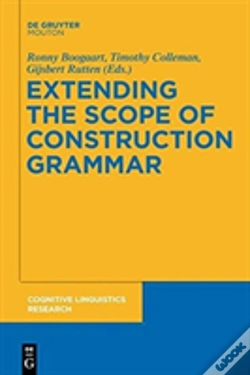 Capa do artigo Extending The Scope Of Construction Grammar