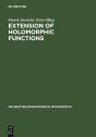 Extension Of Holomorphic Functions - Preview