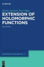 Extension Of Holomorphic Functions - Preview