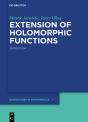 Extension Of Holomorphic Functions - Preview