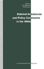 External Imbalances And Policy Constraints In The 1990s - Preview