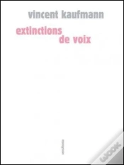 Capa do artigo Extinctions De Voix