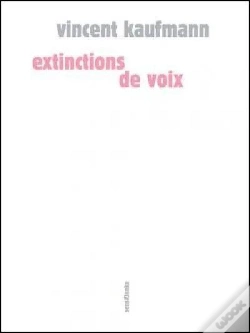 Capa do artigo Extinctions De Voix