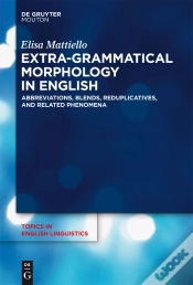Capa do artigo Extra-Grammatical Morphology In English