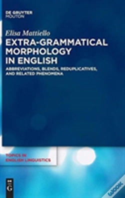 Capa do artigo Extra-Grammatical Morphology In English