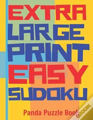 Extra Large Print Easy Sudoku