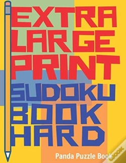 Capa do artigo Extra Large Print Sudoku Book Hard