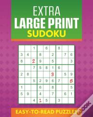 Extra Large Print Sudoku